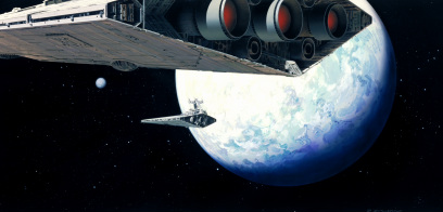 Ralph McQuarrie Concept Art Production Design Star Wars Barry Kooser Worker Studio