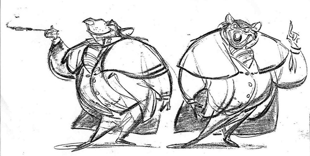 Glen Keane's Ratigan from Disney's The Great Mouse Detective Animated Performances